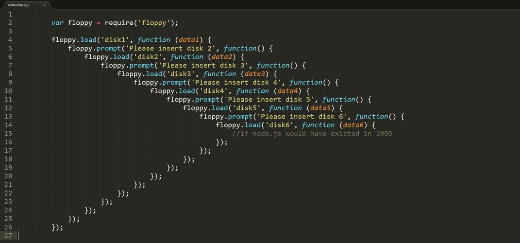 Node.js中callback回调机制如何深入浅出地理解？