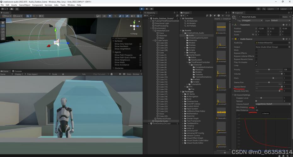 Unity中如何构建音频播放的定制管理器？