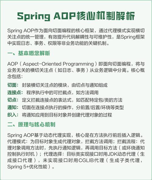 Spring AOP如何实现业务逻辑的解耦和增强？