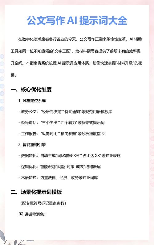 如何通过AI提示词优化写作效率与品质？