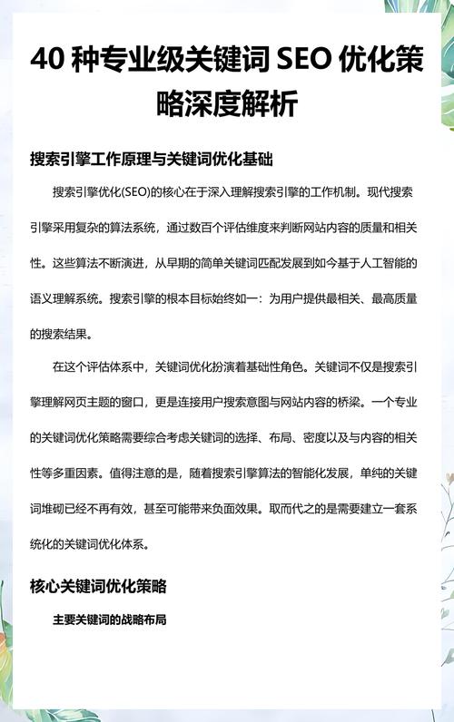 绍兴SEO优化，如何制定精准关键词策略？