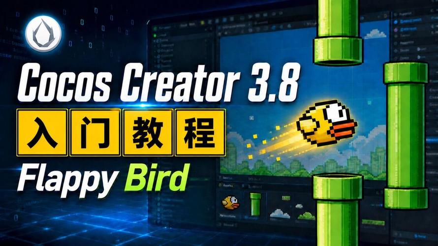 CocosCreator中如何快速上手制作flappy bird游戏？
