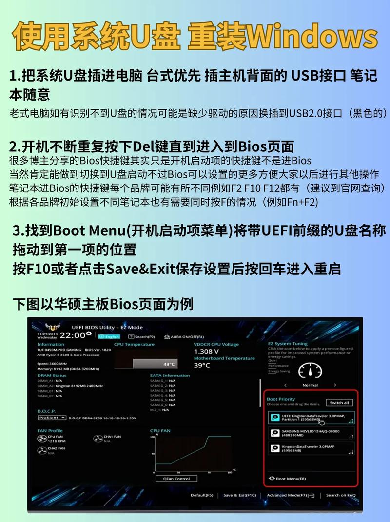 如何使用U盘在台式机上安装操作系统？