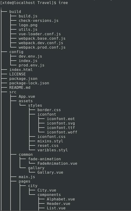 What is the purpose of the file tree.class.php in PHP programming?