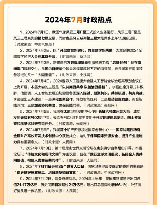 上周（7.4）哪些热点事件值得回顾？