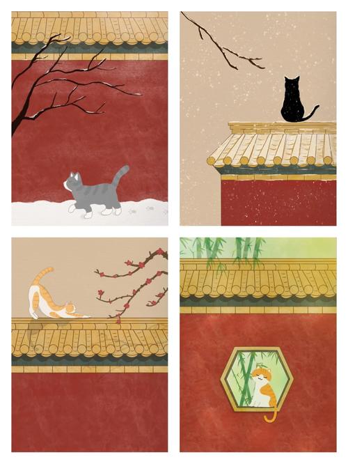 如何用p5.js制作故宫橘猫赏秋动画效果？