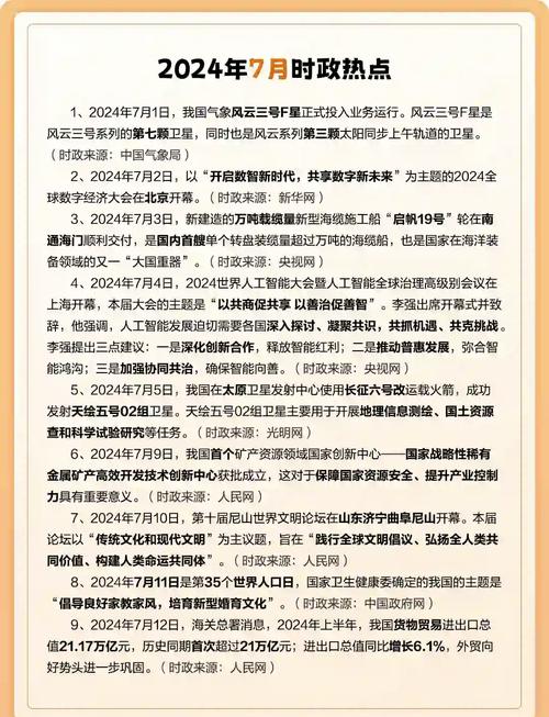 上周（7.4）哪些热点事件值得回顾？