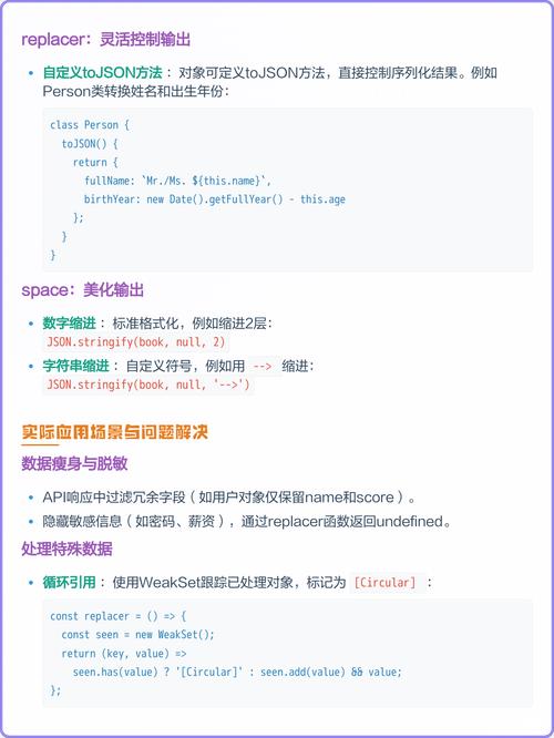 如何灵活运用JSON.stringify实现实例深度解析？