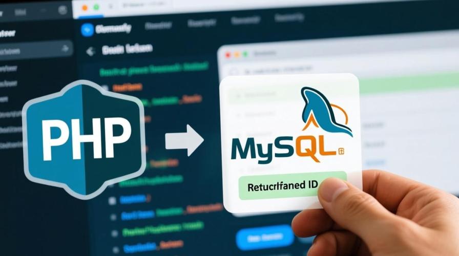 如何通过PHP将数据插入MySQL并获取返回的ID值？