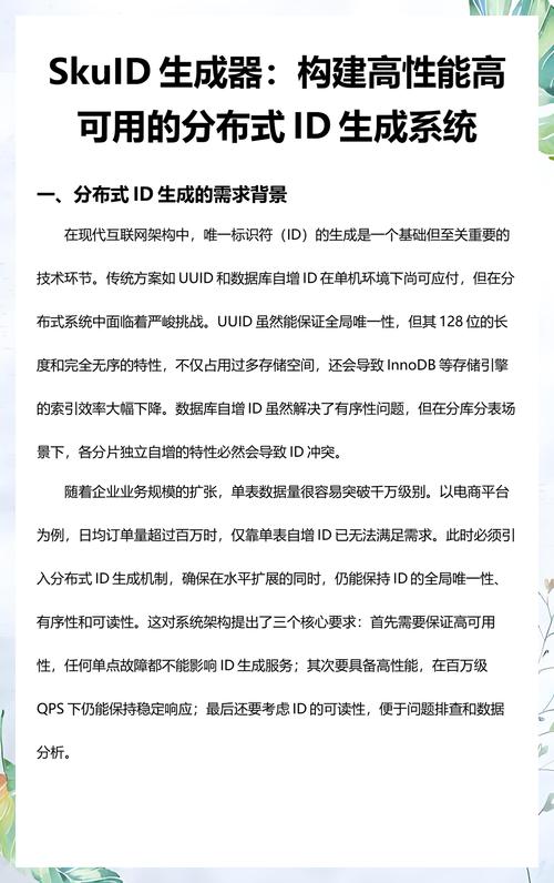 如何实现高效的自增ID生成器设计？
