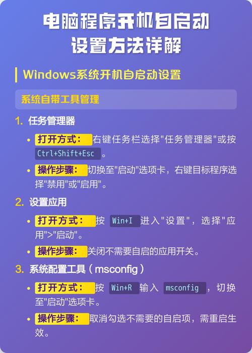 如何为.NET应用程序配置自动开机启动功能？