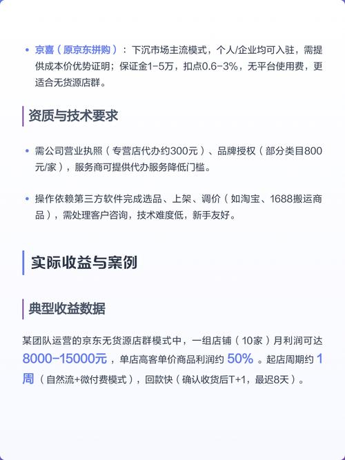 如何通过无货源店群在京东运营实现月入过万？
