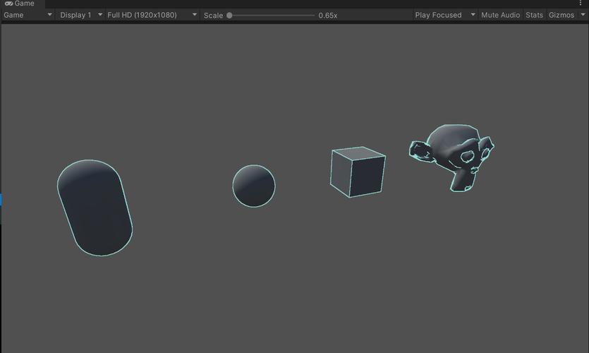 Unity3D中如何制作游戏角色的描边框效果？