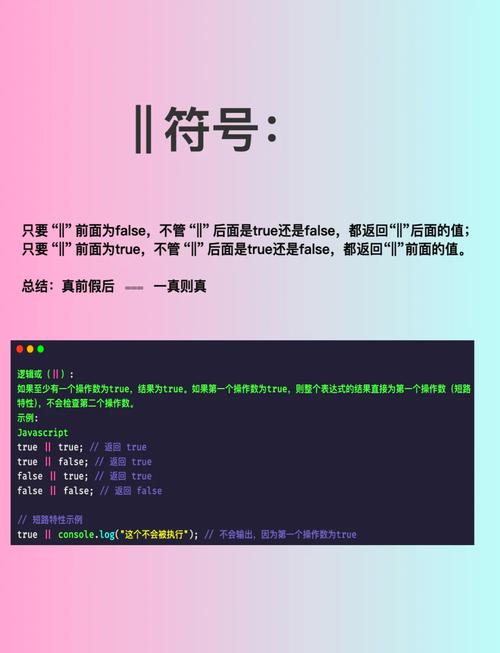 JavaScript中哪些逻辑运算符的用法和区别总结？