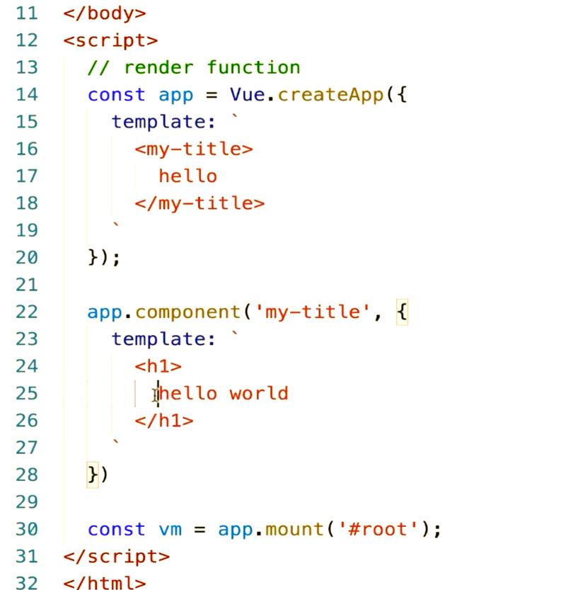 Vue Render函数是如何实现及具体代码案例分析？