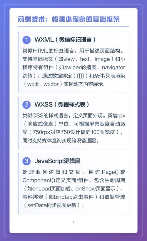 微信小程序数据存储具体采用哪种技术方案？
