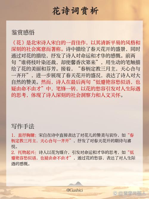 《插花》原文赏析，宋陆游的诗歌有何独特魅力？