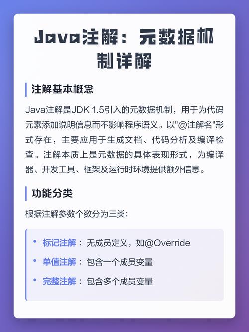 Java中如何通过注解函数实现元数据高效处理？