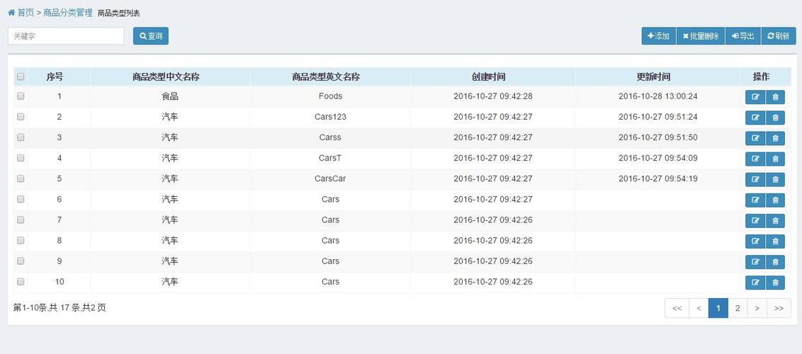 Bootstrap table如何实现服务器端分页功能示例？
