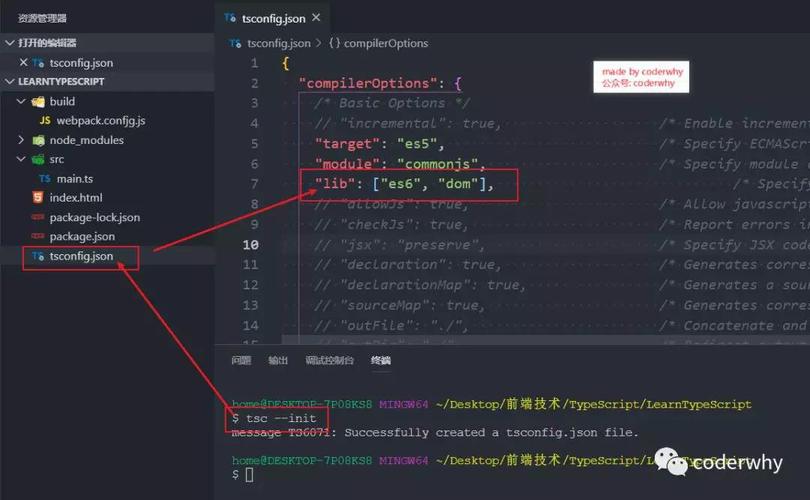 如何使用TypeScript和Webpack构建一个JavaScript库？