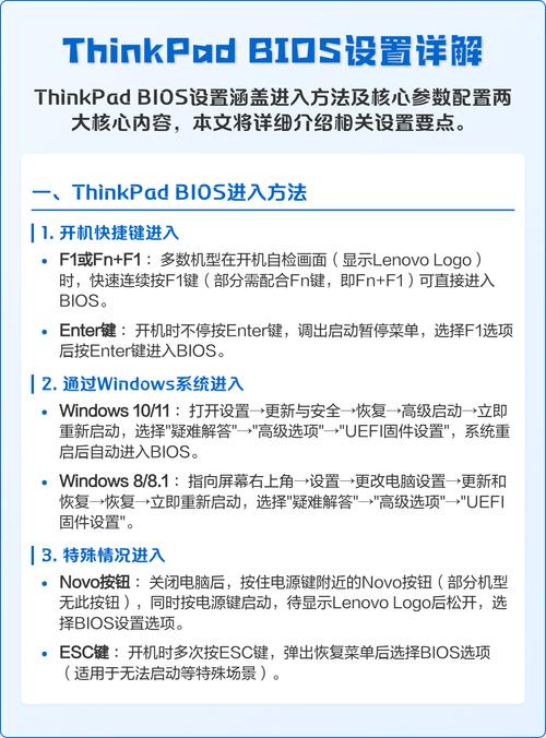如何进入ThinkPad的BIOS设置界面？