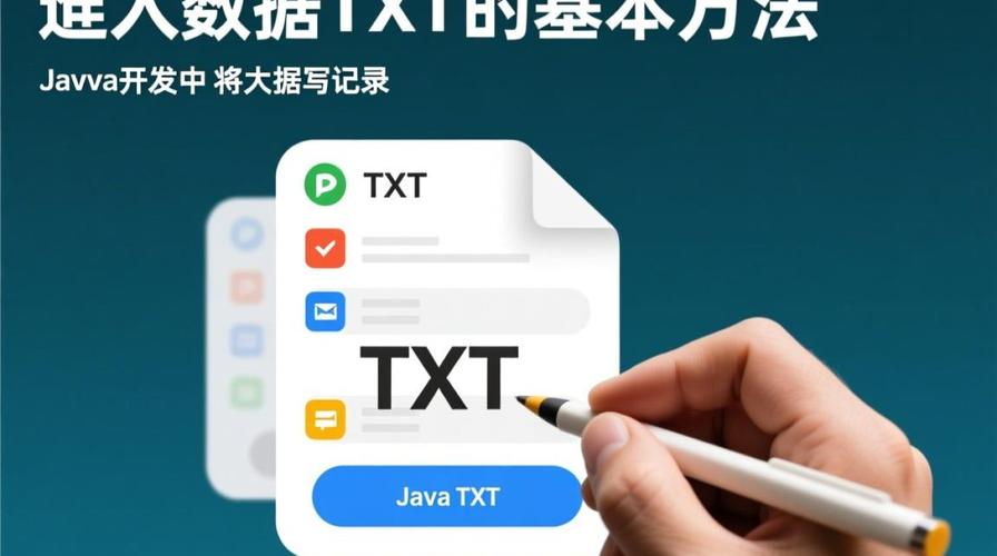 如何使用Java将数据写入txt文件？