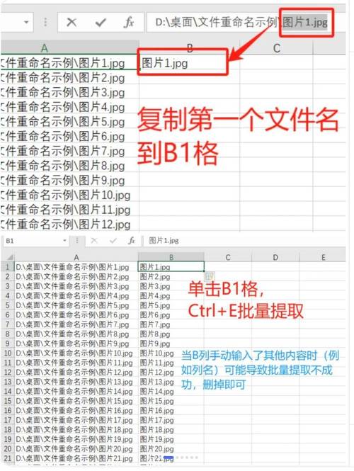 如何用PHP编写代码批量读取并重命名文件夹中的文件？