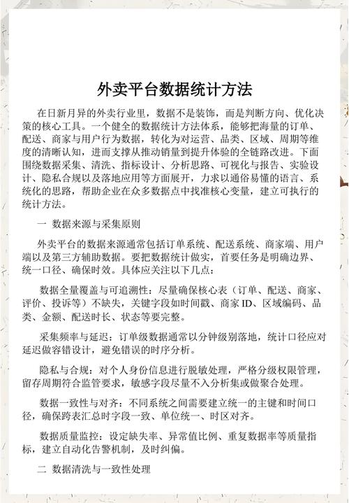 如何开发外卖平台订单统计系统功能？