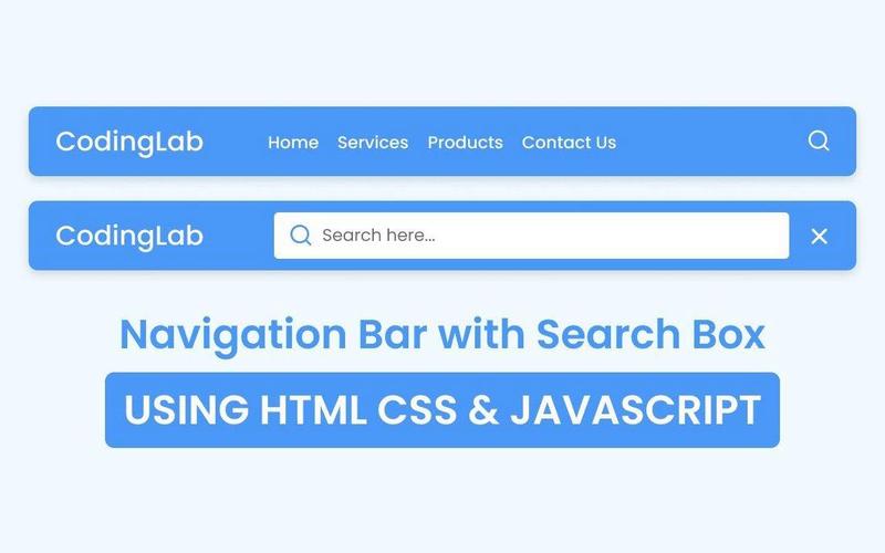 如何用JavaScript制作响应式弹性导航栏？
