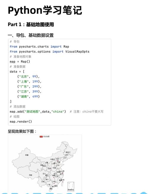 Python如何实现地图数据可视化实例？