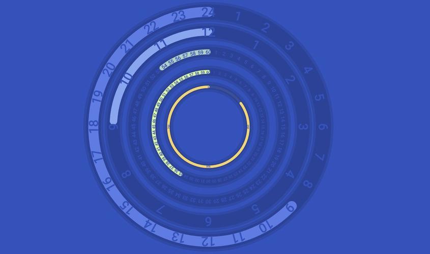 如何用JavaScript制作一个炫酷的倒计时动画效果？