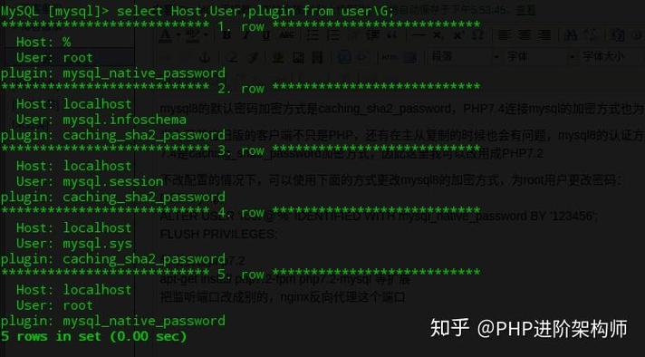 PHP7.4与MySQL8认证配置疑问，有哪些关键点需要注意？