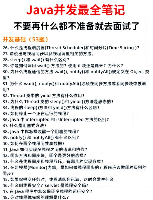 Java并发编程进阶，有哪些关键点需要掌握？