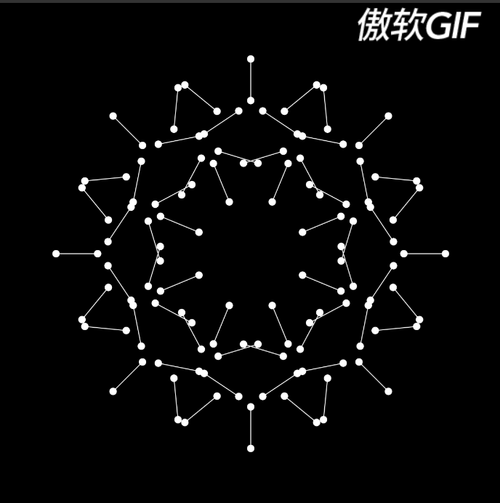 如何用p5.js编程制作动态图形模仿效果？