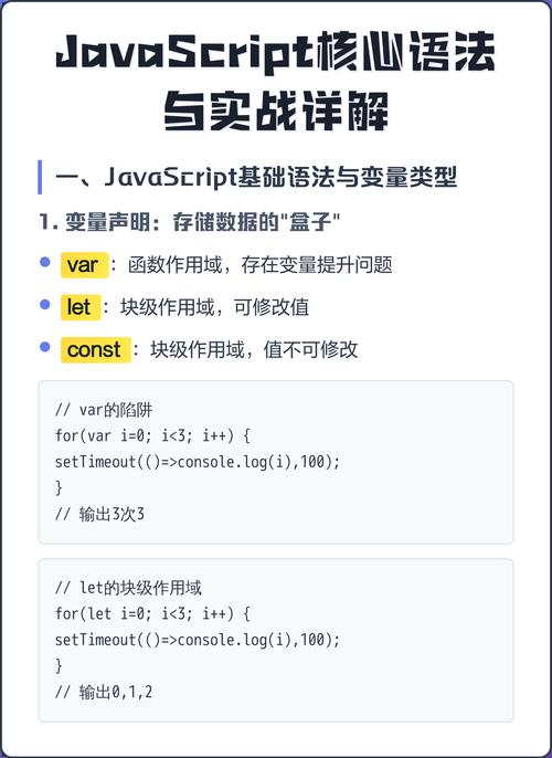 javascript包含哪些核心概念和功能？