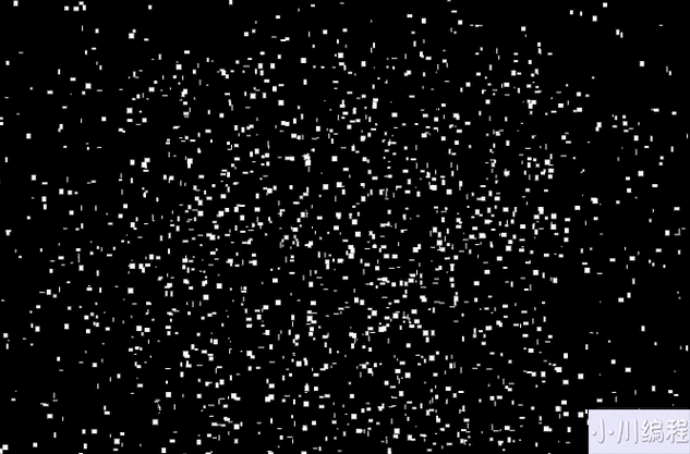 如何用JavaScript Canvas制作随机粒子动态效果？