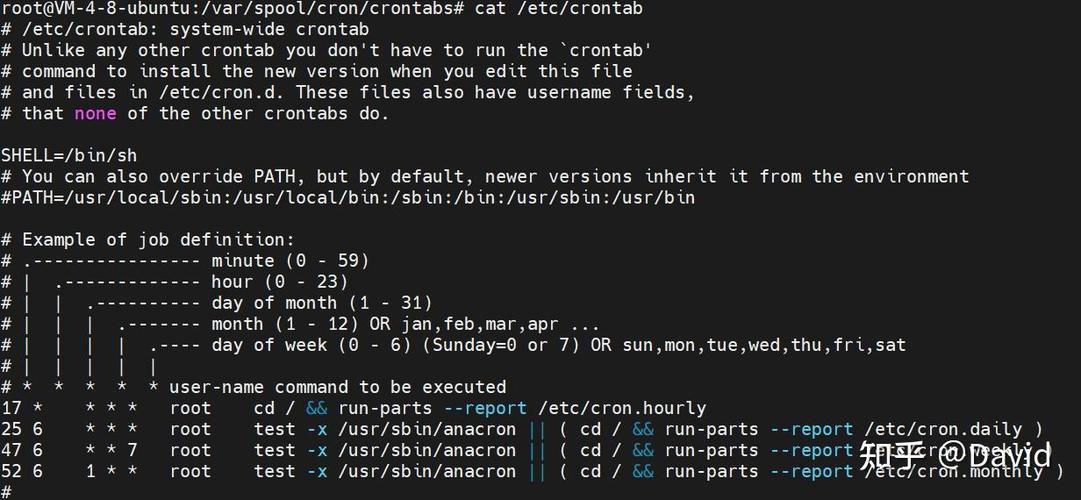 如何设置Linux系统中的crontab计划任务？