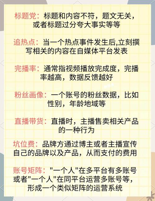 如何快速查找互联网运营术语？