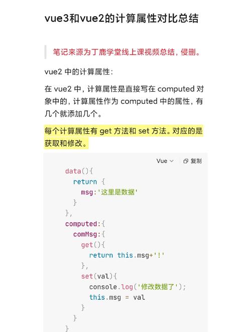 Vue中计算属性与方法的差异及其应用场景是什么？