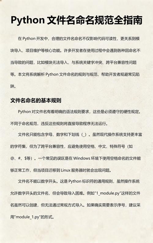 如何纠正Python模块中不规范的命名问题？