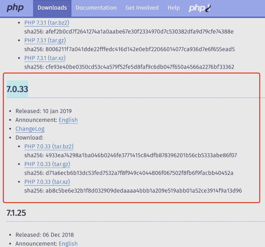 PHP 7.0.x 中哪些功能已被弃用？