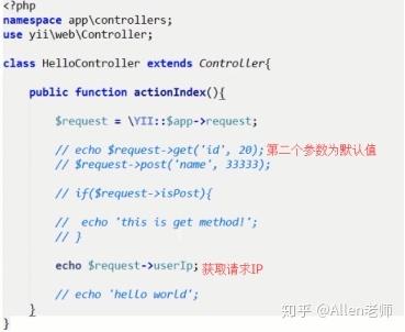 如何使用php的yii框架创建实例？