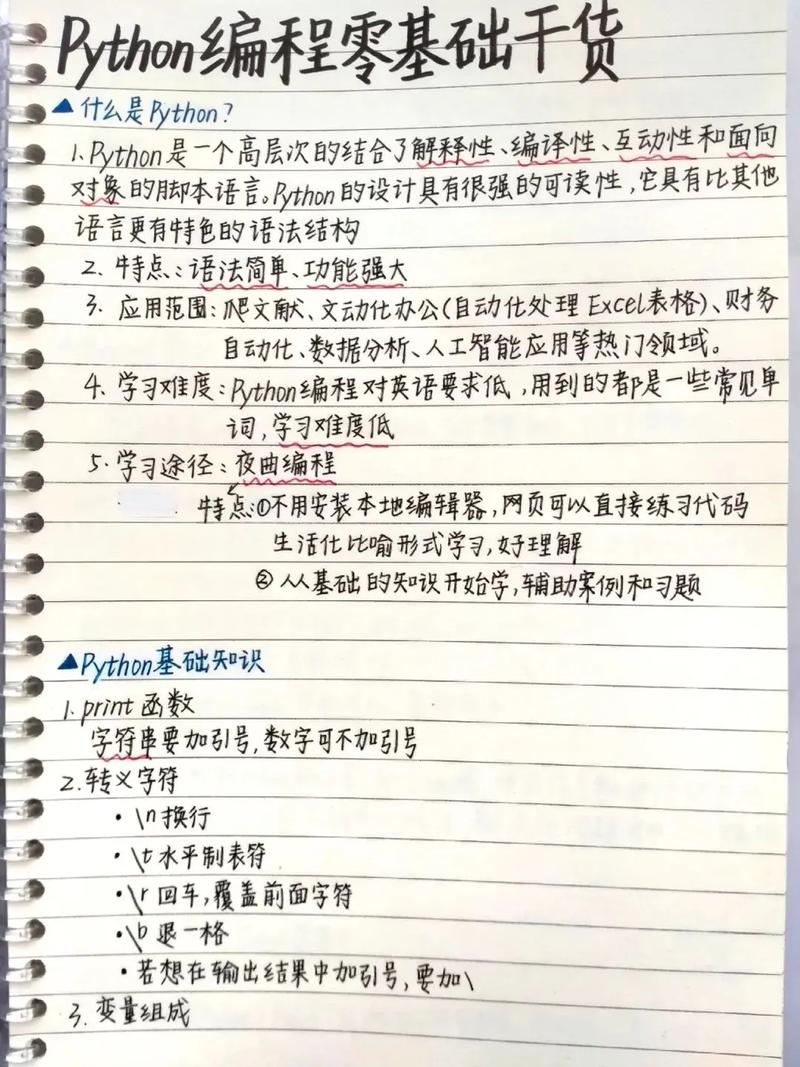 如何编写Python 08版本的详细开发笔记？