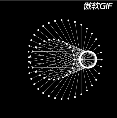 如何用p5.js程序实现动态图形的临摹效果？
