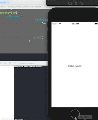 SwiftUI中如何检测应用进入后台状态？