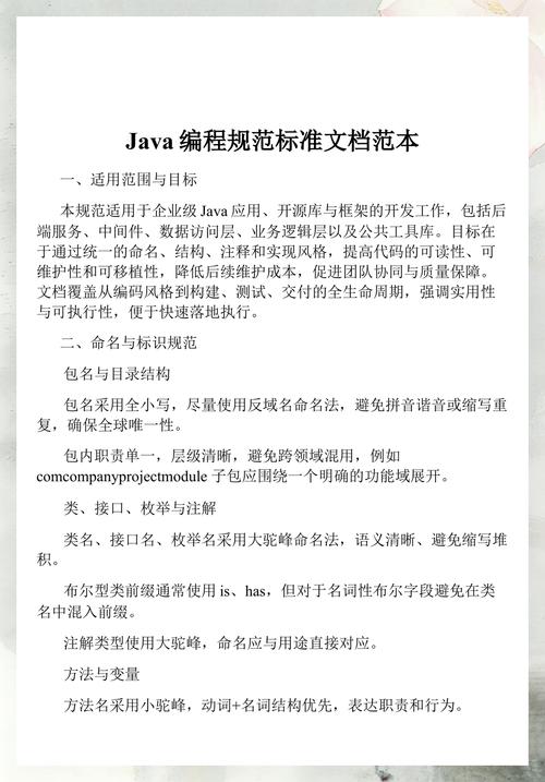 Java开发中，有哪些被广泛认可的代码规范和标准开发流程细节？