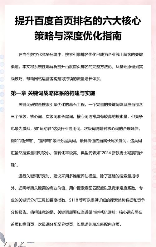 什么样的文章内容能被百度认定为高质量，从而提升搜索排名？