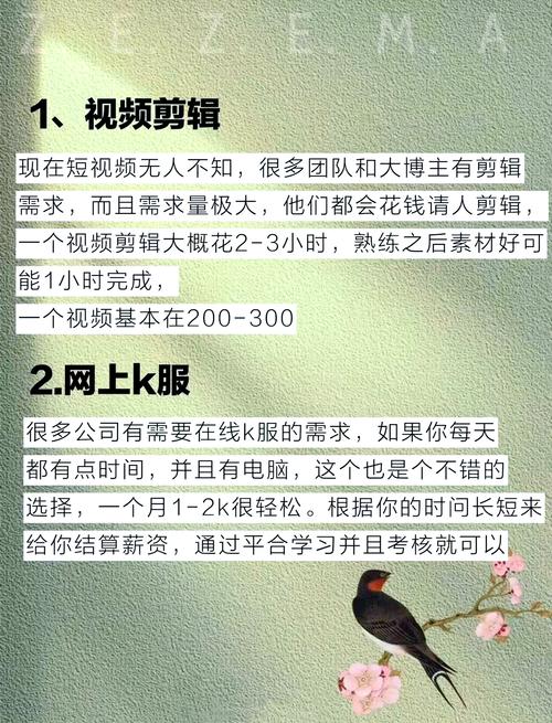 在家赚钱有哪些好选择？推荐12个轻松赚钱的副业？