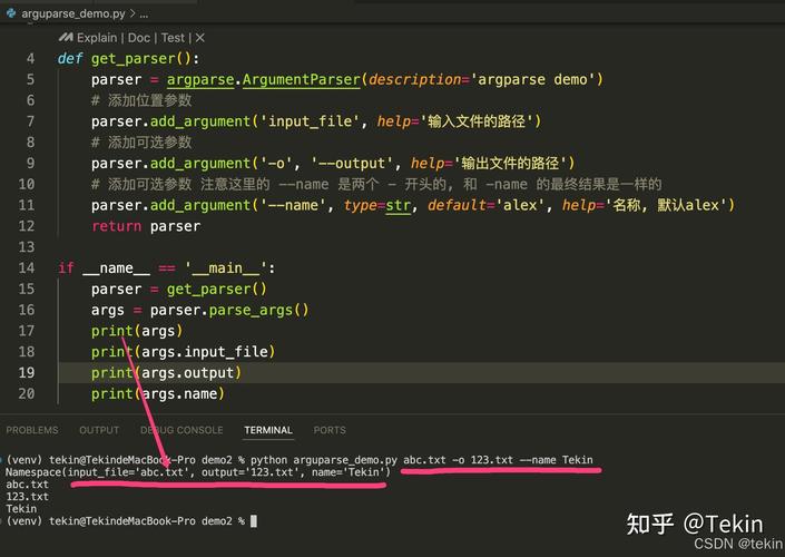 Python 3.x argparse模块如何实现命令行参数解析的最佳实践？