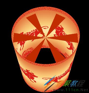如何用Python编程实现一个3D元宵花灯模型来庆祝佳节？